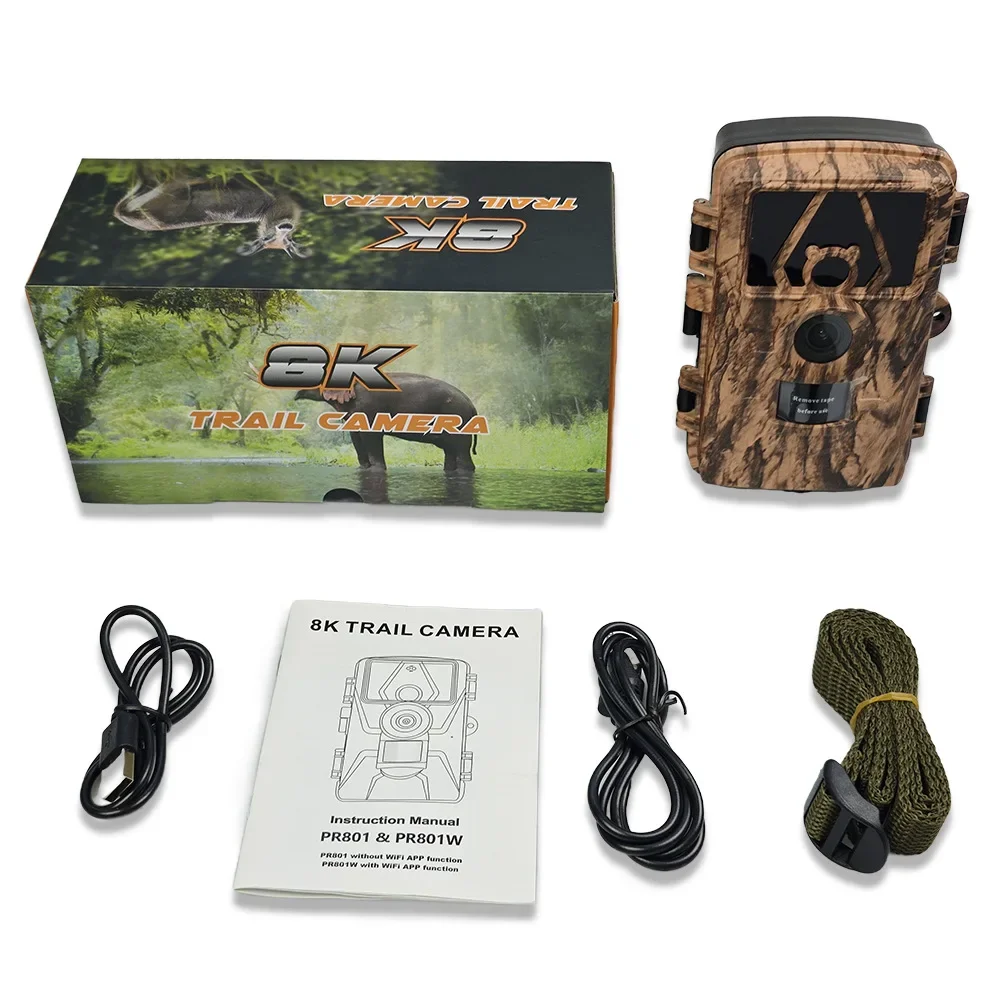Outdoor Hunting Camera Wifi - كاميرا رقمية PR801W واي فاي بدقة