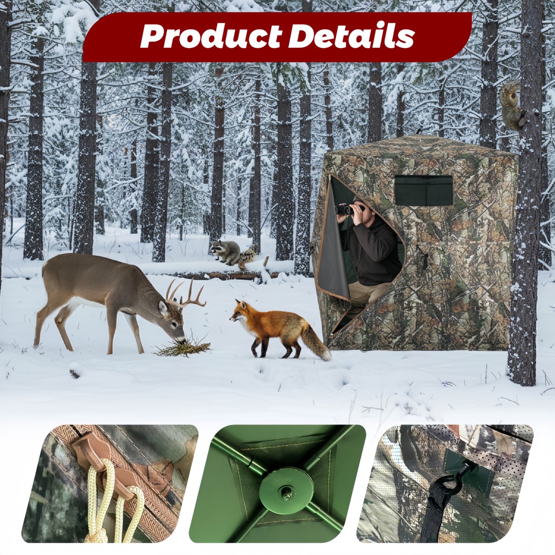 Hunting & Outdoor Supplies Vanderbijlpark Photos - خيمة صيد مموهة سهلة التركيب، مأوى