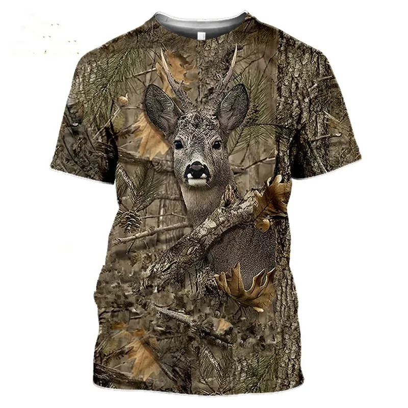Wildman Hunting & Outdoor Price List - تي شيرت صيفي كاجوال للرجال والنساء