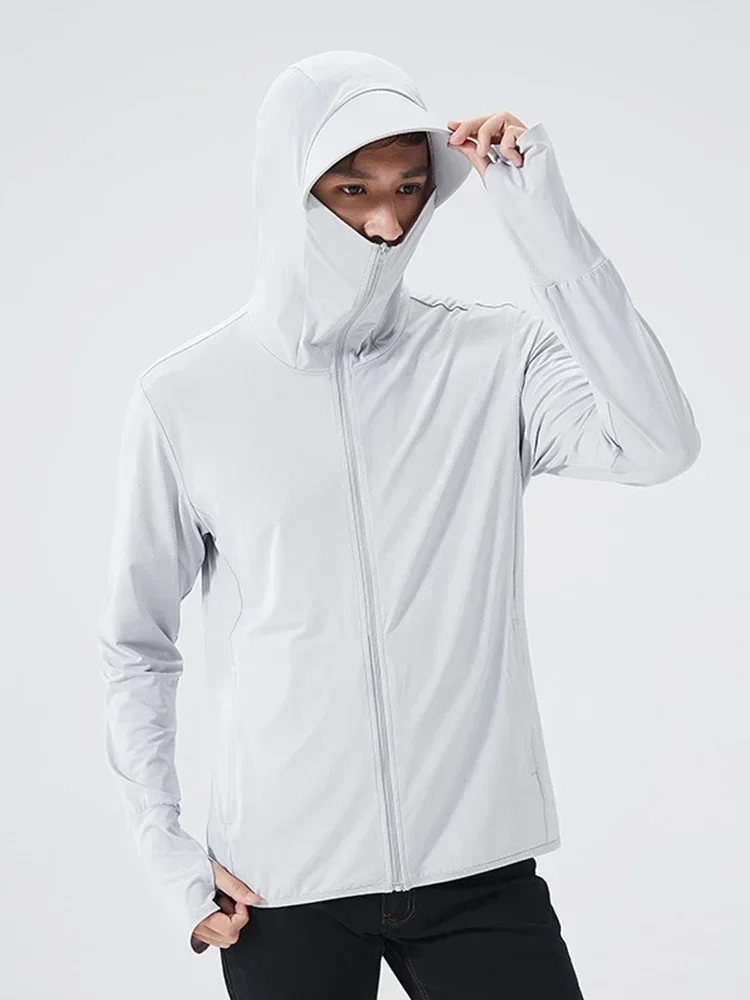 Hunting Outdoor Jacket - الصيف مقنعين سترة UPF 50 +