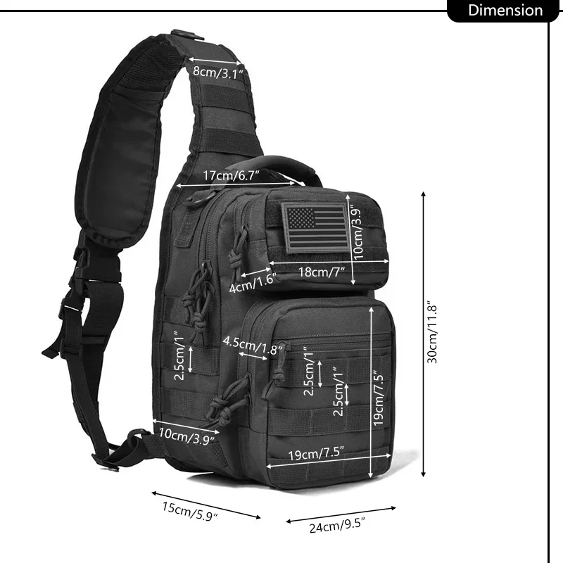 حقيبة كتف خارجية D1 - حقيبة ظه - مراجعة Outdoor Hunting Packs وسعره