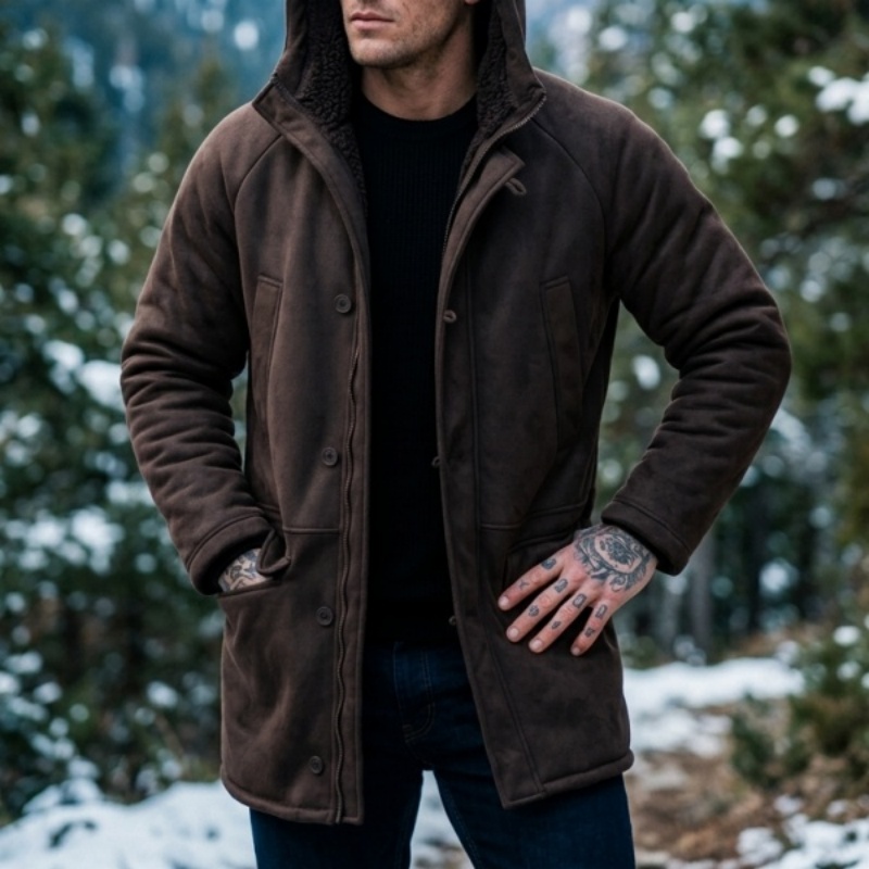 جاكيت شتوي جديد للرجال مبطن با - مراجعة Hunting Outdoor Jacket وسعره