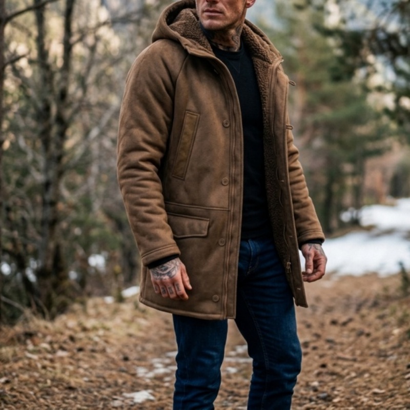 جاكيت شتوي جديد للرجال مبطن با - مراجعة Hunting Outdoor Jacket وسعره