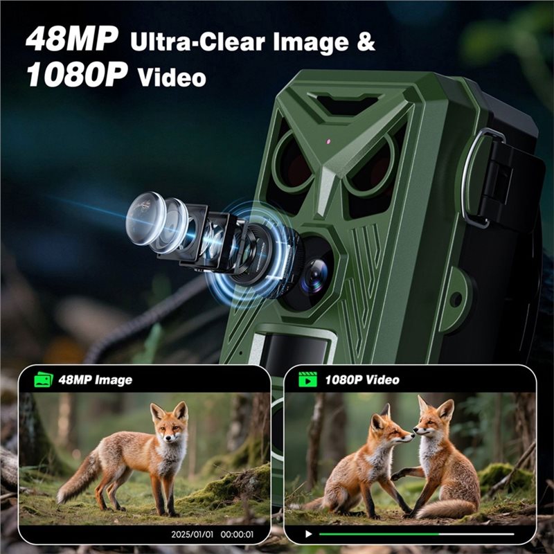 كاميرا BTLIFE لمراقبة الحياة ا - مراجعة Hunting Outdoor Camera وسعره