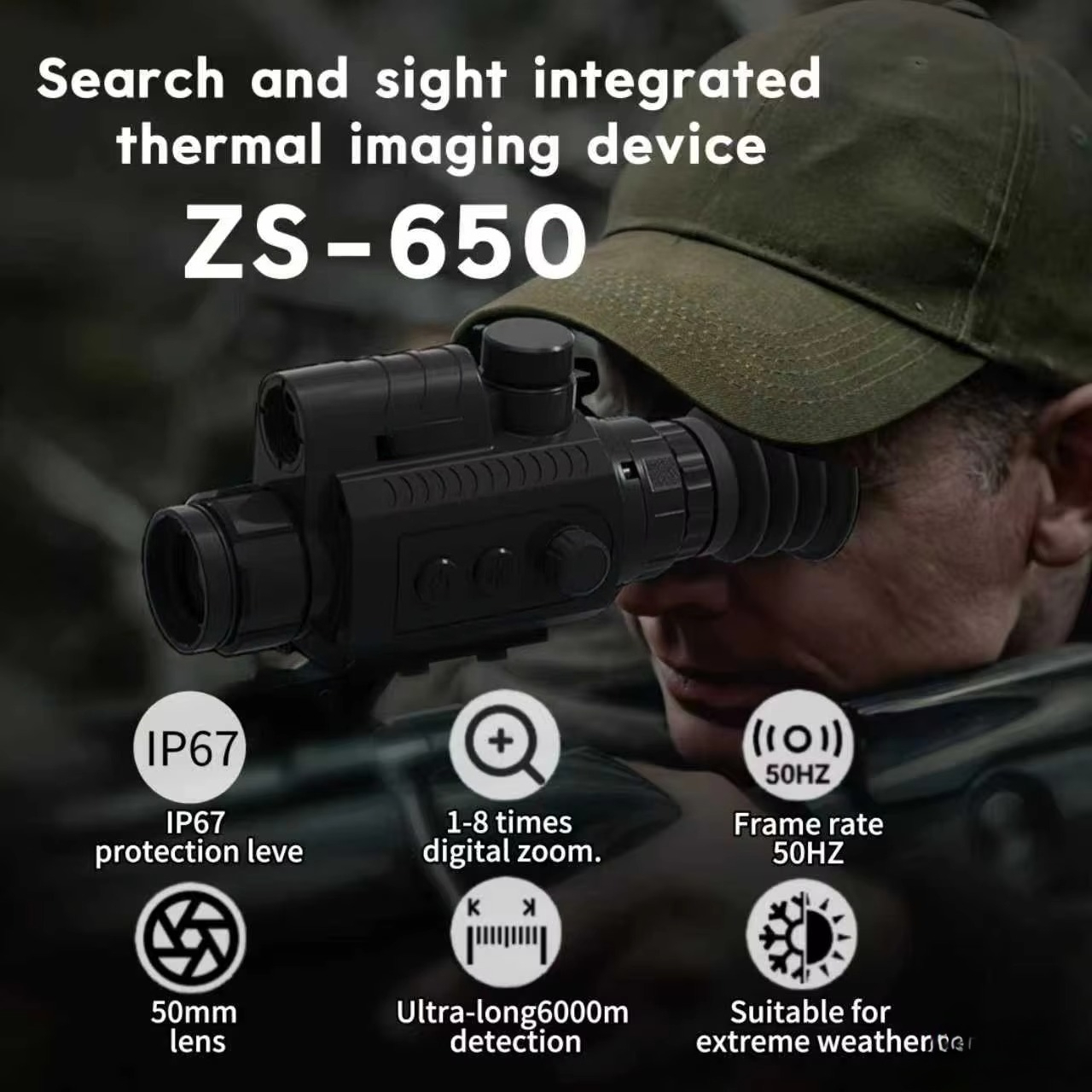 RJ ZS-650 مشهد تصوير حراري مقا - مراجعة Hunting & Outdoor Supplies Vanderbijlpark Photos وسعره