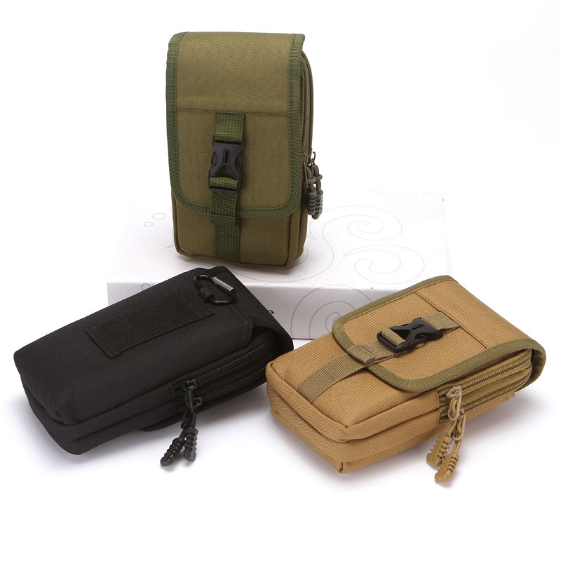 EDC Molle Bag Purse Double Lay - مراجعة Outdoor Hunting Packs وسعره
