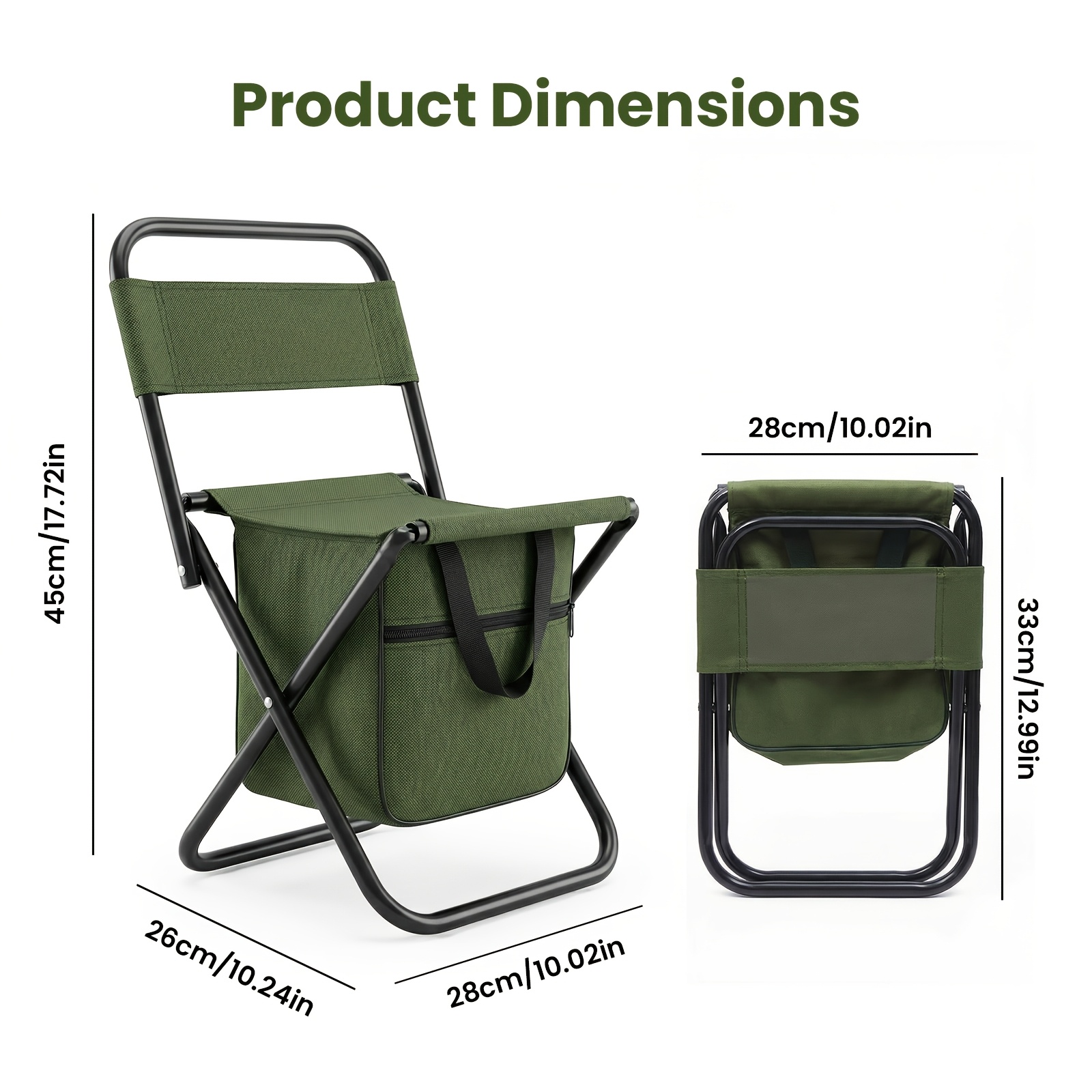 كرسي تخييم 2 في 1 مع حقيبة كبي - مراجعة Outdoor Hunting Chair وسعره
