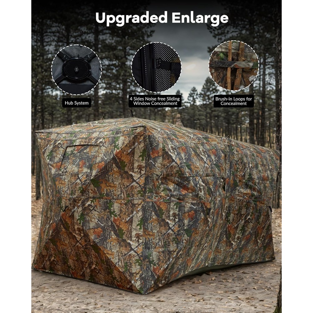 خيمة صيد قابلة للطي بزاوية رؤي - مراجعة Hunting & Outdoor Supplies Vanderbijlpark Photos وسعره