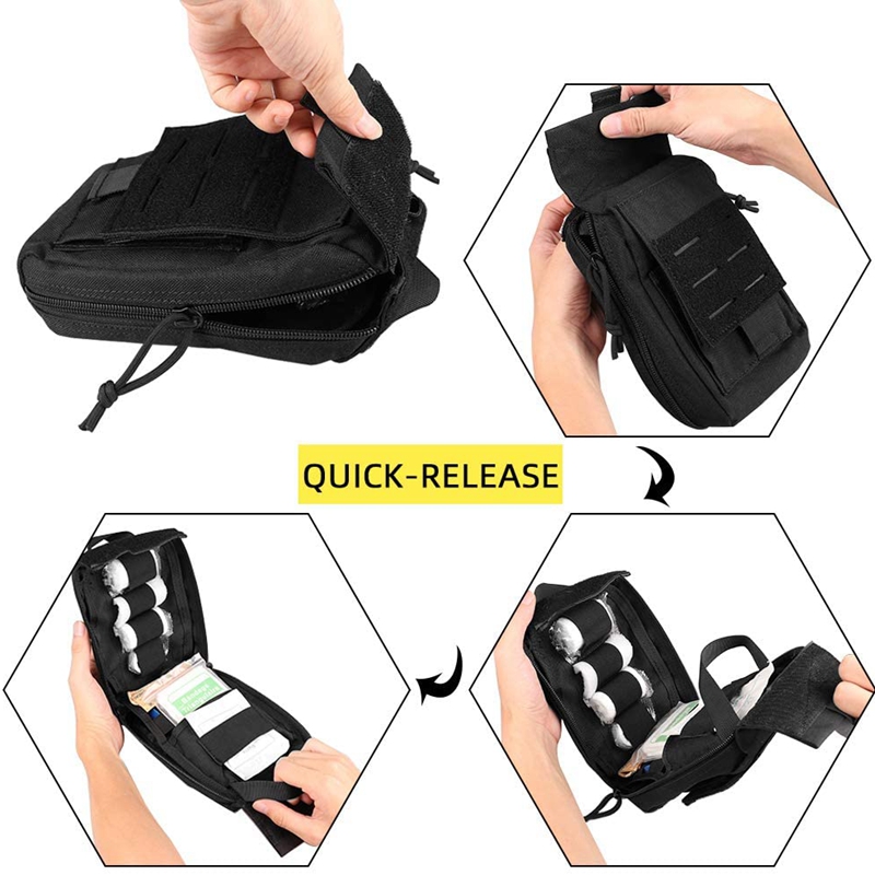 مجموعة الإسعافات الأولية الرخو - مراجعة Outdoor Hunting Packs وسعره