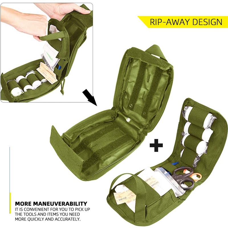 مجموعة الإسعافات الأولية الرخو - مراجعة Outdoor Hunting Packs وسعره