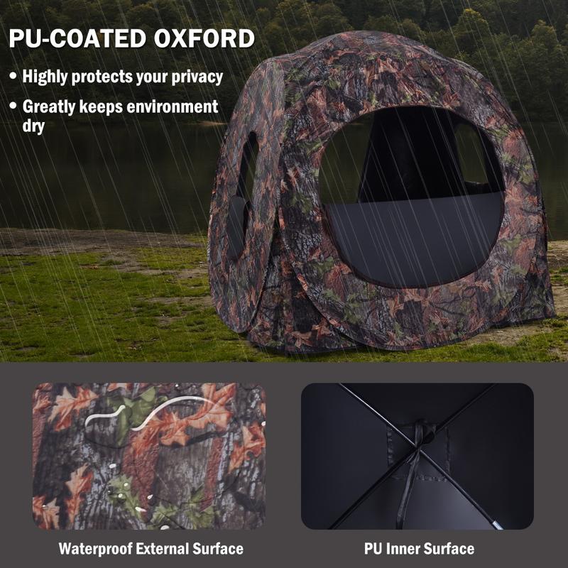 خيمة صيد قابلة للطي لثلاثة أشخ - مراجعة Hunting & Outdoor Supplies Vanderbijlpark Photos وسعره