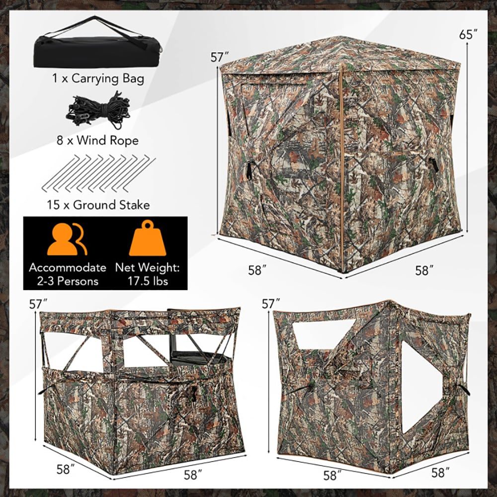 خيمة صيد قابلة للفصل 5 في 1، ت - مراجعة Hunting & Outdoor Supplies Vanderbijlpark Photos وسعره