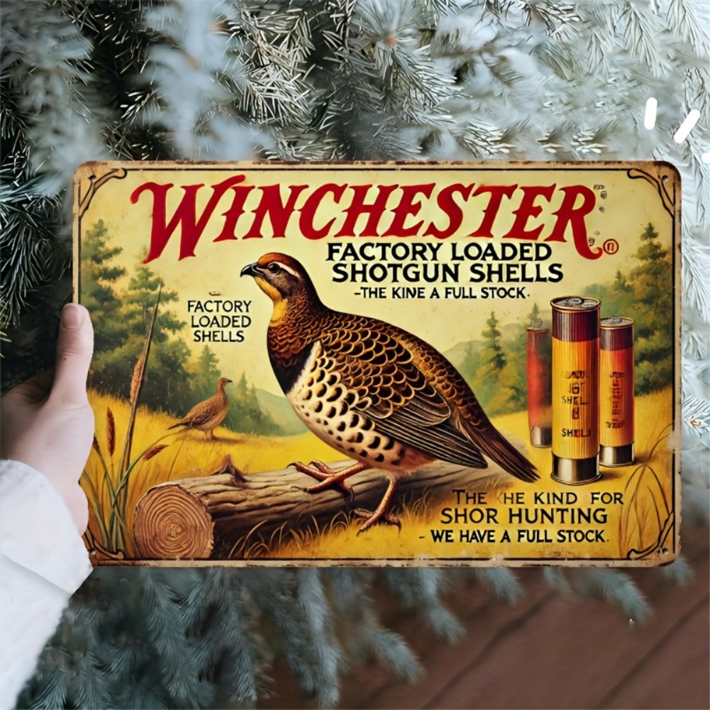 لافتة معدنية - لوحة معدنية عتي - مراجعة Hunting Quail وسعره