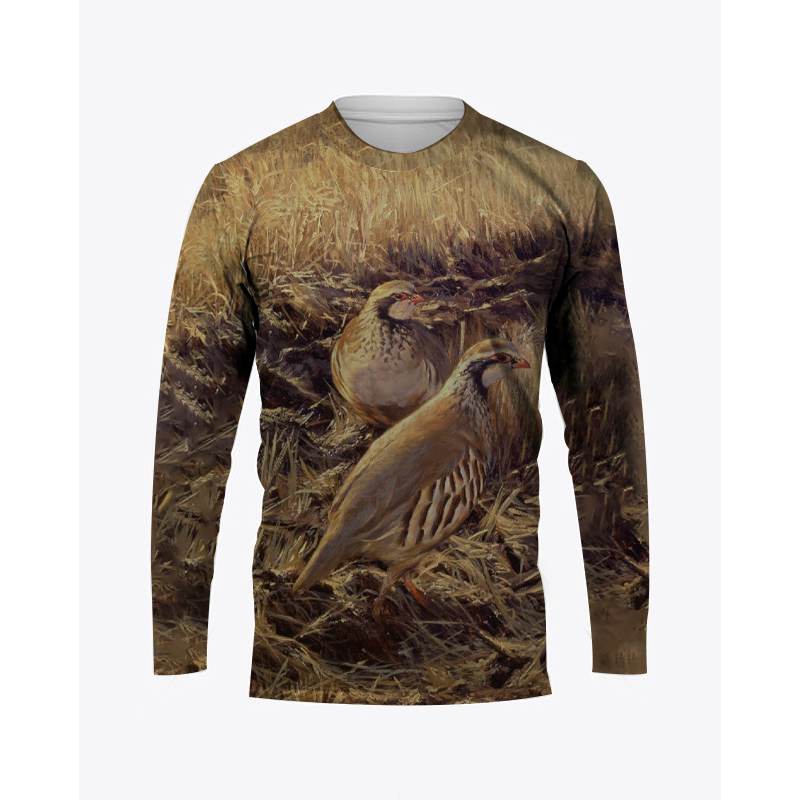 تيشيرتات مموهة بأكمام طويلة لل - مراجعة Hunting Quail وسعره