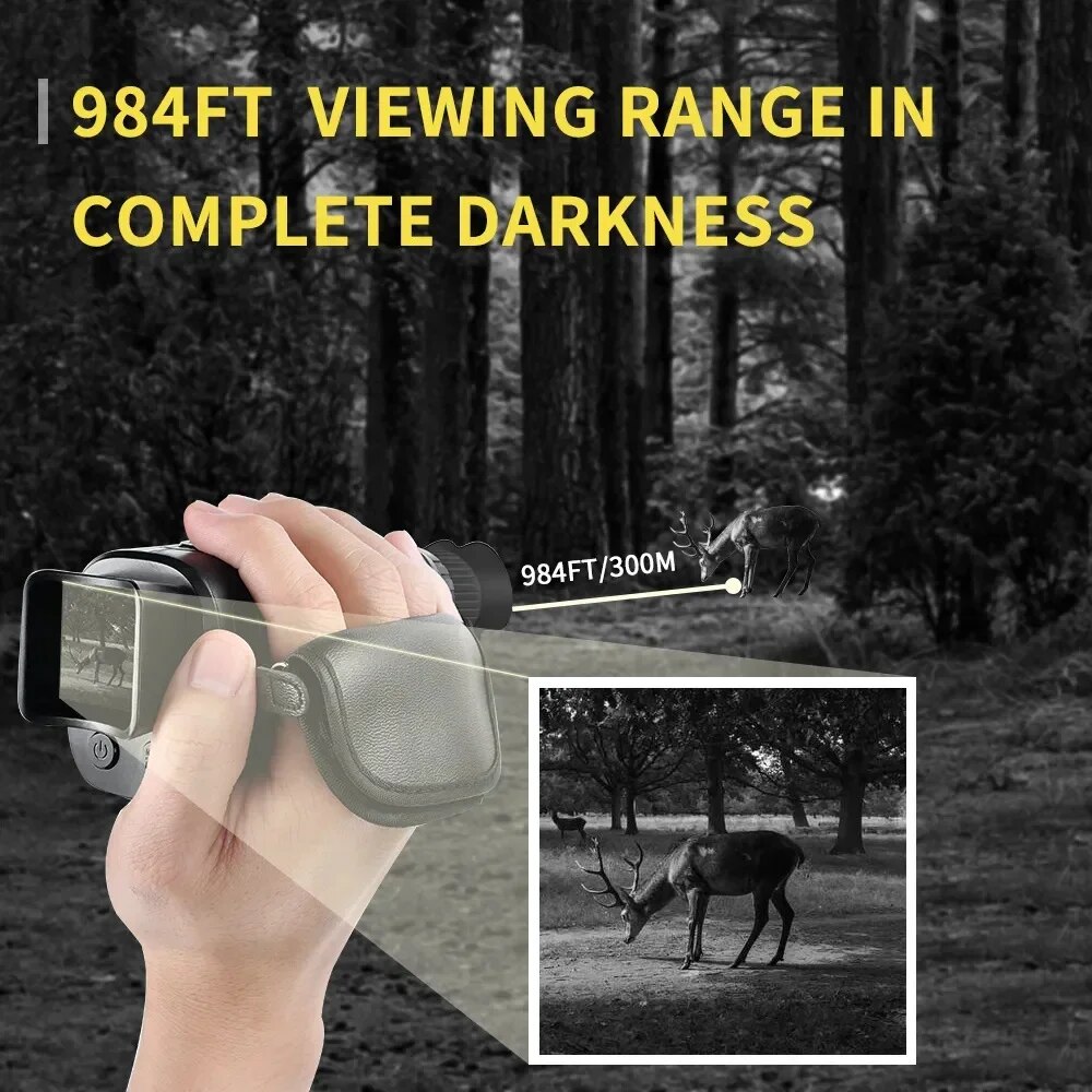 جهاز أحادي العين للرؤية الليلي - مراجعة Hunting Outdoor Camera وسعره