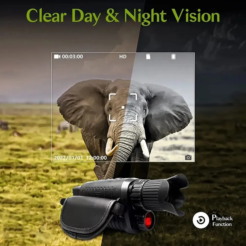 جهاز أحادي العين للرؤية الليلي - مراجعة Hunting Outdoor Camera وسعره