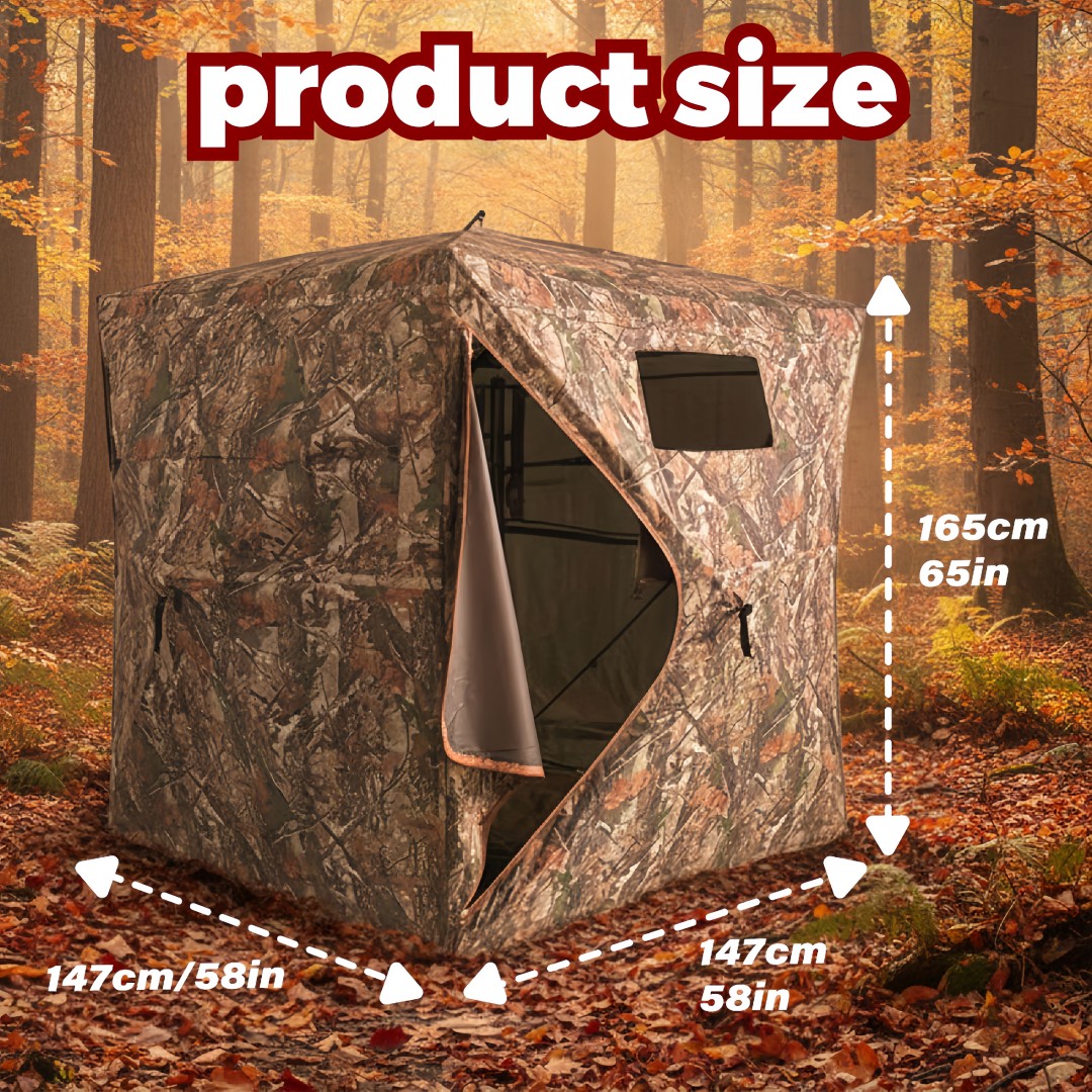 خيمة صيد مموهة سهلة التركيب، م - مراجعة Hunting & Outdoor Supplies Vanderbijlpark Photos وسعره