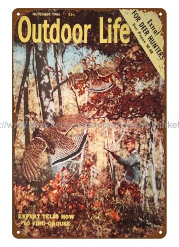 لافتة معدنية بتصميم صيد السمان - مراجعة Hunting Quail وسعره