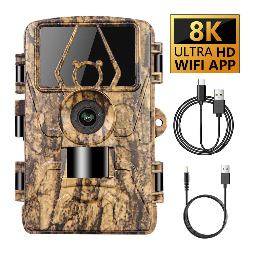 كاميرا PR801W فائقة الوضوح بدق - مراجعة Outdoor Hunting Camera Wifi وسعره